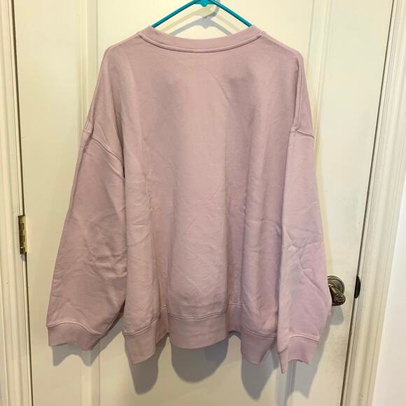 Mofusand x Uniqlo Collab Printed Embroidered Sweatshirt in Pink XXL - Picture 6 of 8